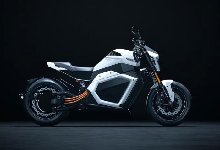 Verge TS Pro white side view