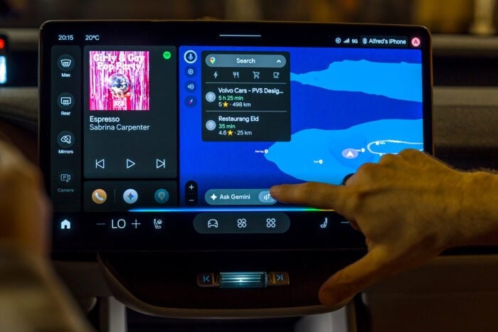 Volvo-EX60-launch-Gemini-activate