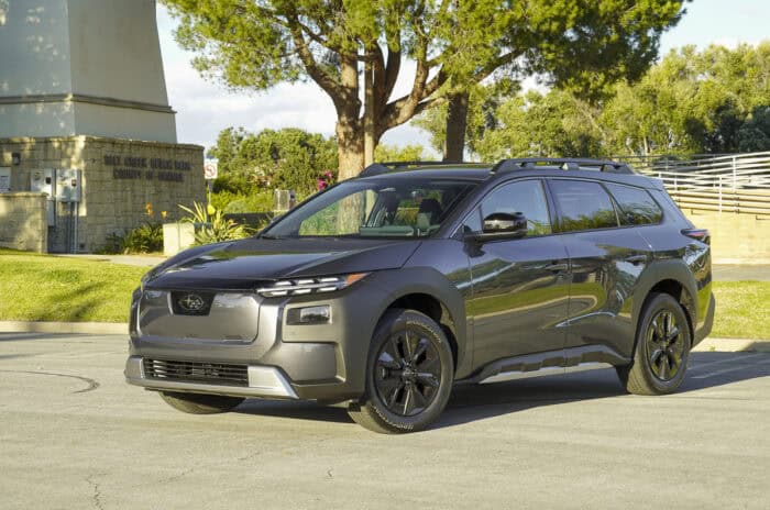 2026 Subaru Trailseeker EV front view