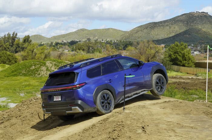 2026 Subaru Trailseeker EV rear off roading