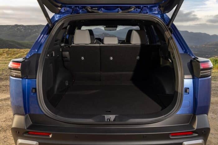 2026 Subaru Trailseeker trunk