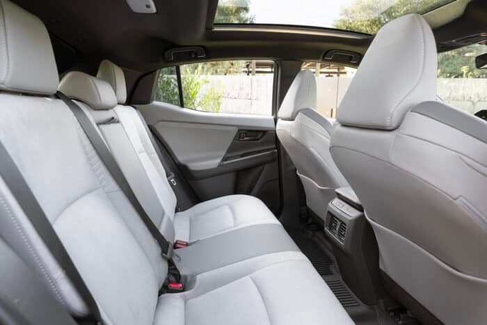 2026_Toyota_C-HR_SE_Overcast interior rear seats