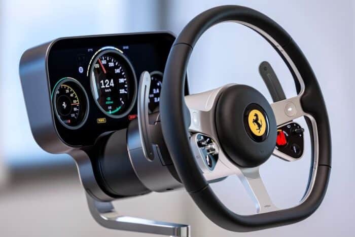 Jony Ive-Designed Ferrari Luce Interior & Interface