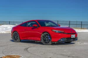 red 2026 Honda Prelude front