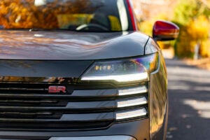 new Nissan Kicks grill and front lights