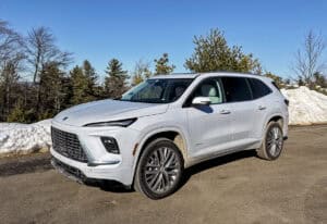 White 2026 Buick Enclave Avenir front view