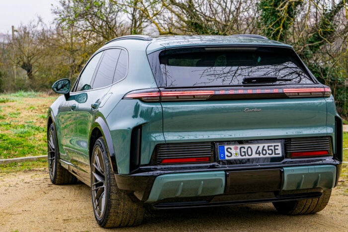 2026 Porsche Cayenne Turbo Electric rear