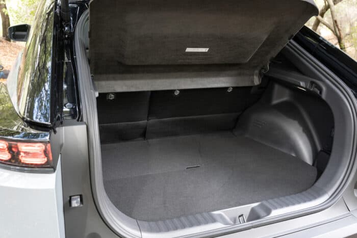 2026 Subaru Uncharted EV SUV trunk