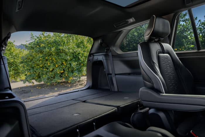 2027-Subaru-Getaway interior rear space with 2nd and 3rd seats down