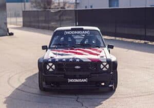 Ken Block’s 1978 Ford Escort Mk2 Gymkhana Car front