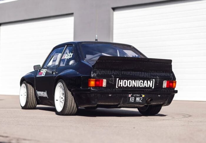Ken Block’s Ford Escort Mk2 Gymkhana Car rear
