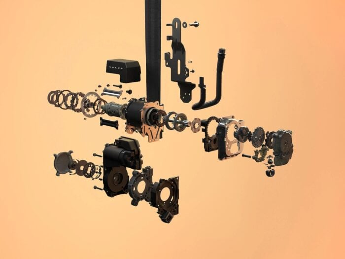 New multi-adaptive safety belt exploded view