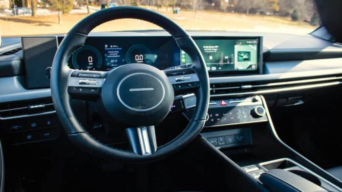 2026 Hyundai Sonata Hybrid interior