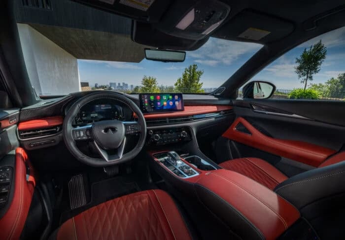 2027 Infiniti QX65 interior front