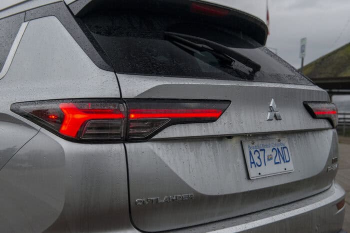 2026 Mitsubishi Outlander PHEV rear taillights