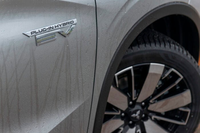 2026 Mitsubishi Outlander PHEV logo on side