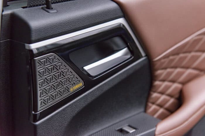 2026 Mitsubishi Outlander PHEV Yamaha speaker in door