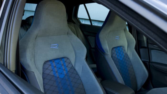 2026 VW Golf R front seats