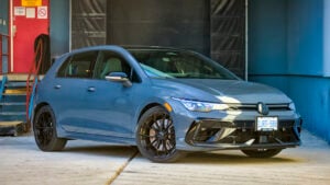 2026 VW Golf R front profile