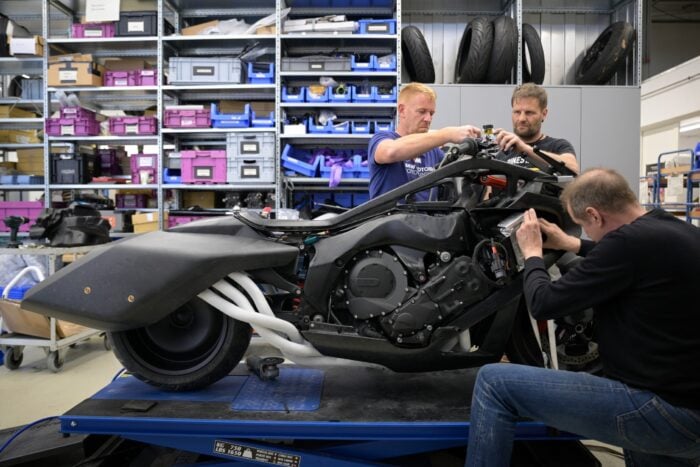 BMW Motorrad Vision K18 designers