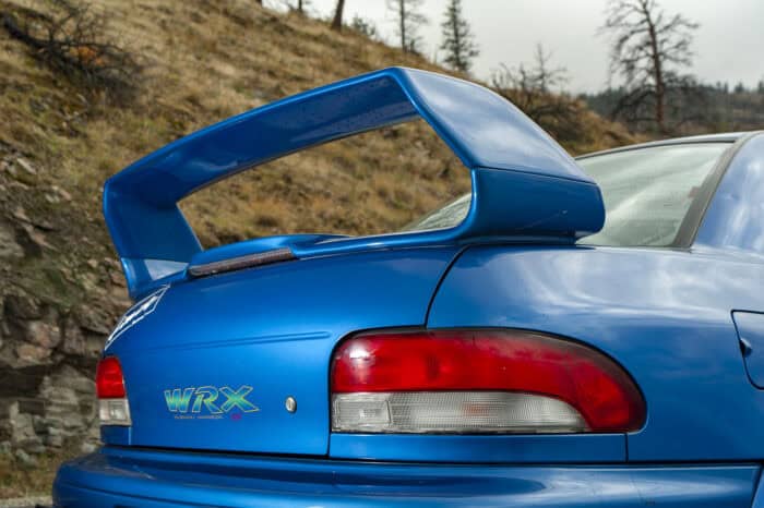 David Mann 1998 Subaru Impreza 2.5 RS wing