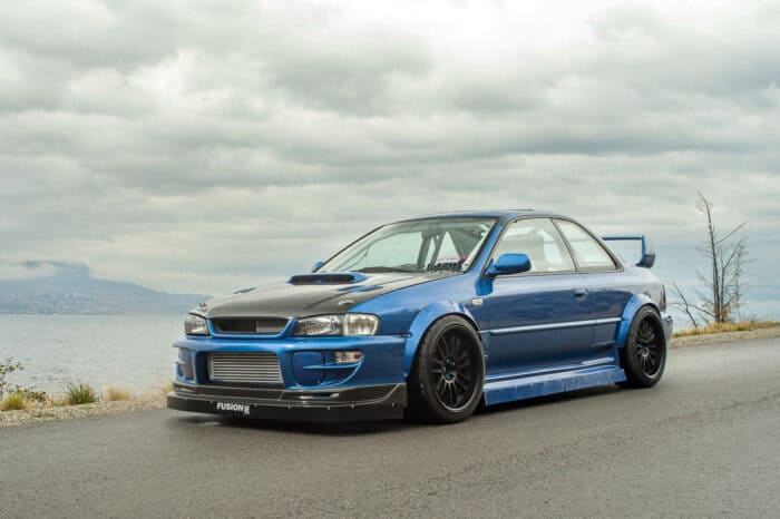 David Mann 1998 Subaru Impreza 2.5 RS front profile