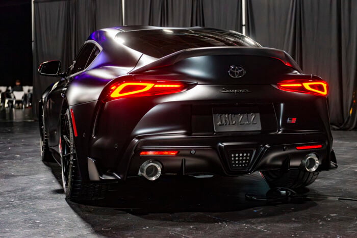 Toyota Supra Mkv Final Edition rear view amee reehal-1