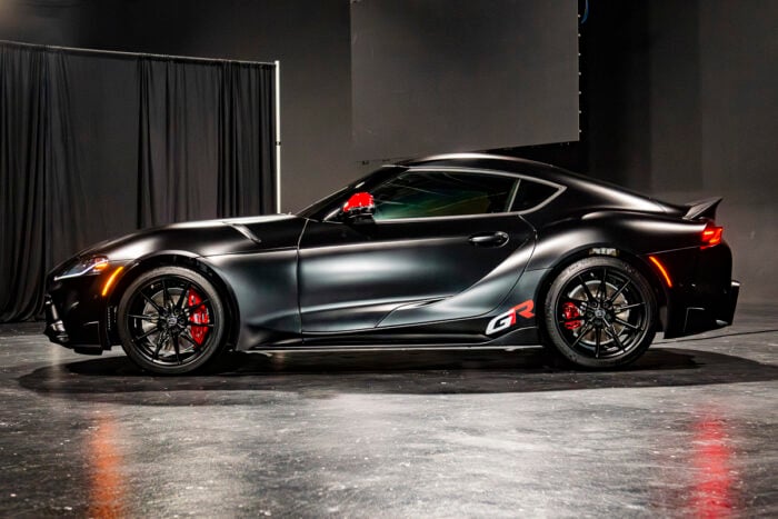 Toyota Supra Mkv Final Edition side view amee reehal