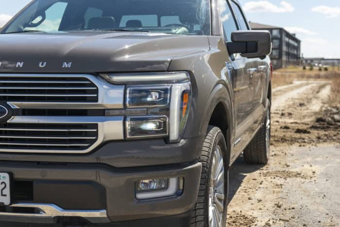 2025 Ford F-150 Platinum Plus PowerBoost Hybrid headlight