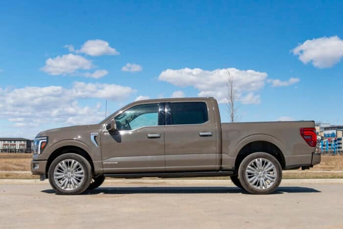 2025 Ford F-150 Platinum Plus PowerBoost Hybrid sideview
