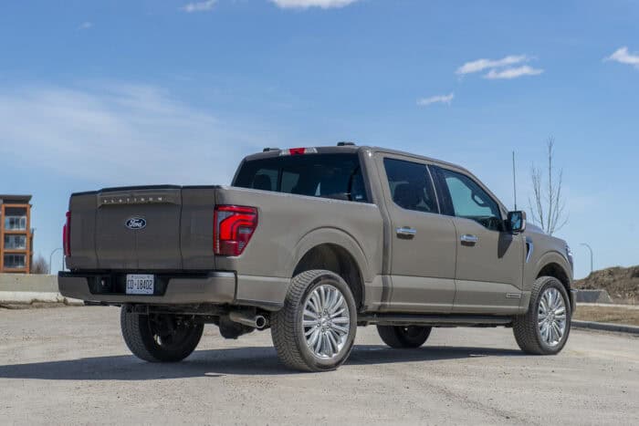 2025 Ford F-150 Platinum Plus PowerBoost Hybrid rear