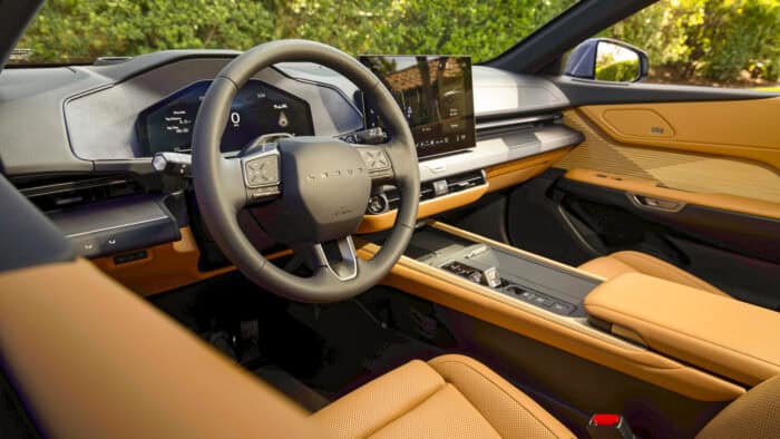 2026 Lexus ES interior front