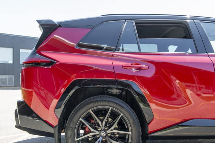 2026 Toyota RAV4 GR Sport rear design side view