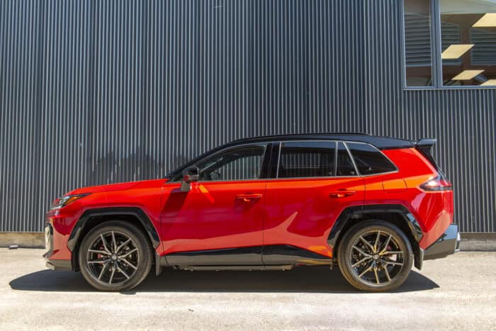 2026 Toyota RAV4 GR Sport side view profile