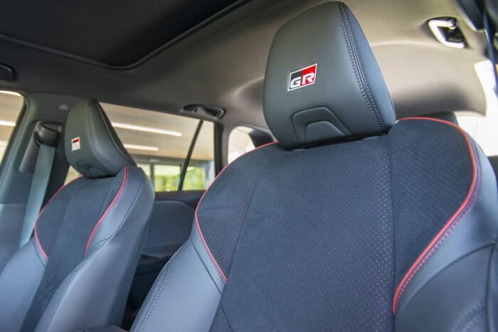 2026 Toyota RAV4 GR Sport seats
