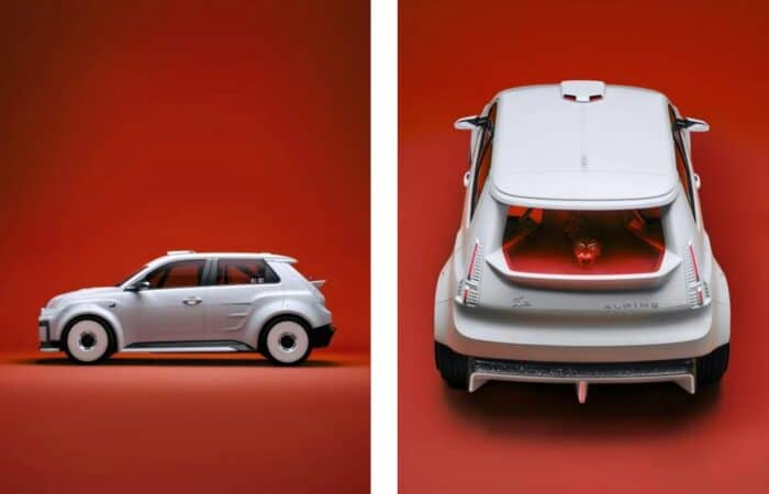 Alpine Cars x Lacoste A290 Rallye side by side