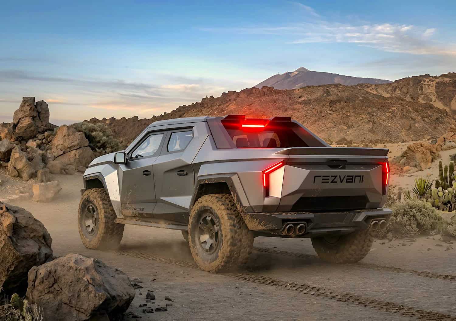 Rezvani Fortress Is an 850-HP Armored Ford Raptor