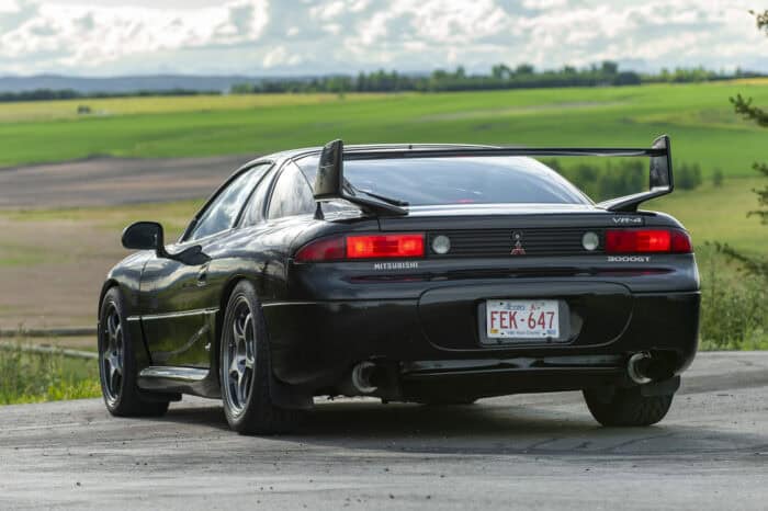 1999 Mitsubishi 3000GT VR4 rear parked on road