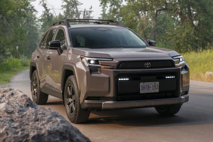 2026 Toyota RAV4 Woodland front profile