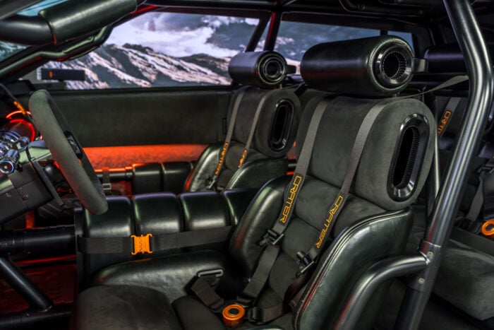Hyundai Crater Concept - front seats
