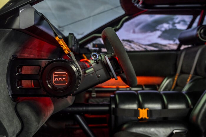 Hyundai Crater Concept - interior close up