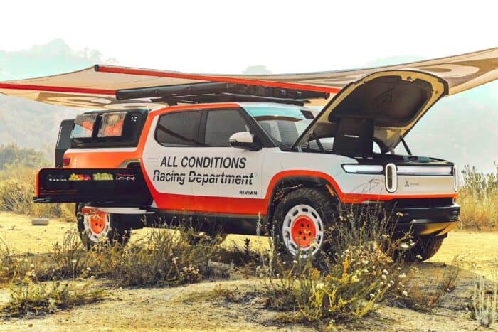 Rivian x Nike ACG R1T Recharge Truck front