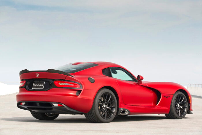 2016 Dodge Viper GTC painted in “1 of 1” custom matte finish exterior with Time Attack 1.0 Package