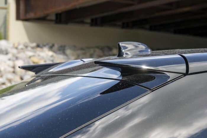 2026 Lexus RZ 450e fins up top and antenna
