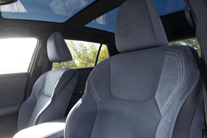 2026 Lexus RZ 450e seats front