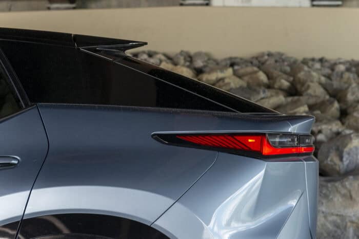 2026 Lexus RZ 450e rear design