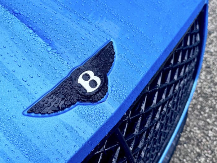2027 Bentley Continental GT S and GTC S hood logo