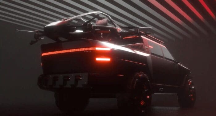 MONTX P10 concept truck rear
