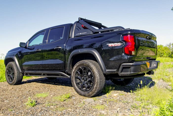2026 Chevy Colorado Trail Boss Stars and Steel Review rear