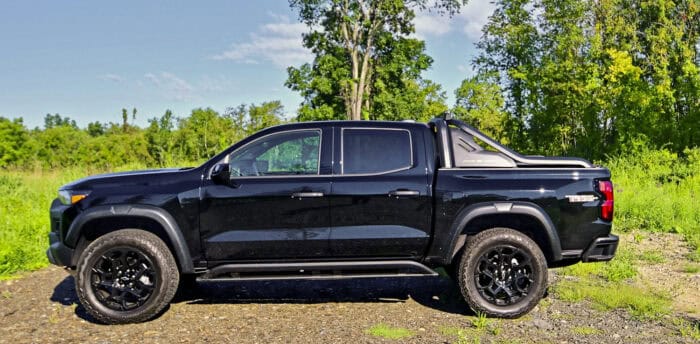 2026 Chevy Colorado Trail Boss Stars and Steel Review side view